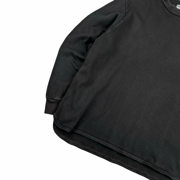 Stone Island Vintage 2001 Brown Cotton Crewneck Jumper - XL