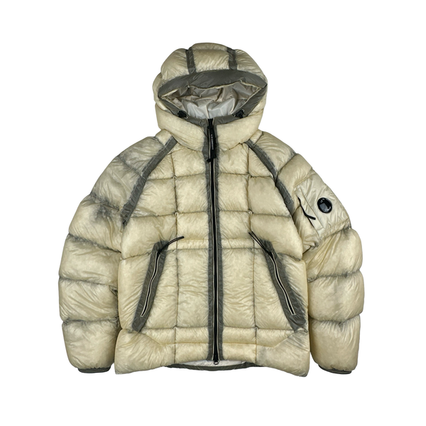CP Company Down Filled DD Shell Lens Viewer Puffer Jacket - Large