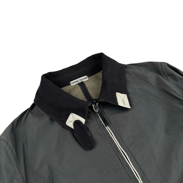 Stone Island 2006 Grey Double Lined Zipped Jacket - XXL