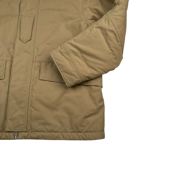 Stone Island 2023 Brown O Ventile Primaloft Ghost Piece Jacket - Large