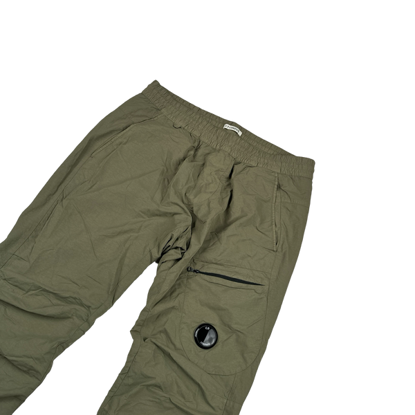 CP Company Olive Green Lens View Cargo Trousers - 32"