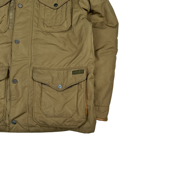 Ralph Lauren Beige Quilted Jacket - Large