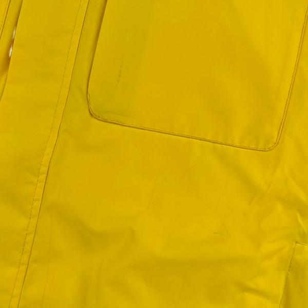 Paul & Shark Yellow 90s Fit Typhoon 20000 Reflective Strip Jacket - Large