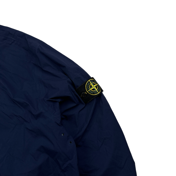 Stone Island 2016 Navy Garment Dyed Performance Tela Jacket - XXL