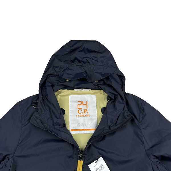 CP Company x 24 Navy Tipology Cloth Lightweight  Jacket - Large