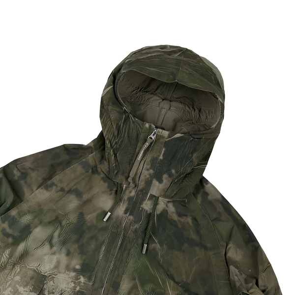 CP Company Green Tracery Lens Viewer Jacket - Large