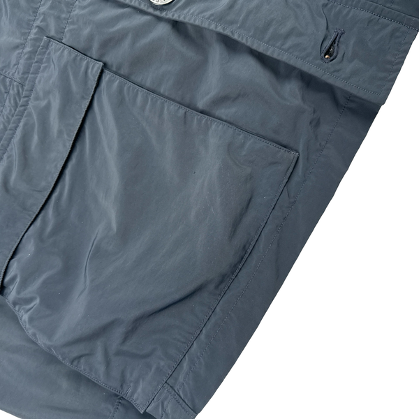 Stone Island 2017 Navy Garment Dyed Micro Reps Field Jacket - XXL