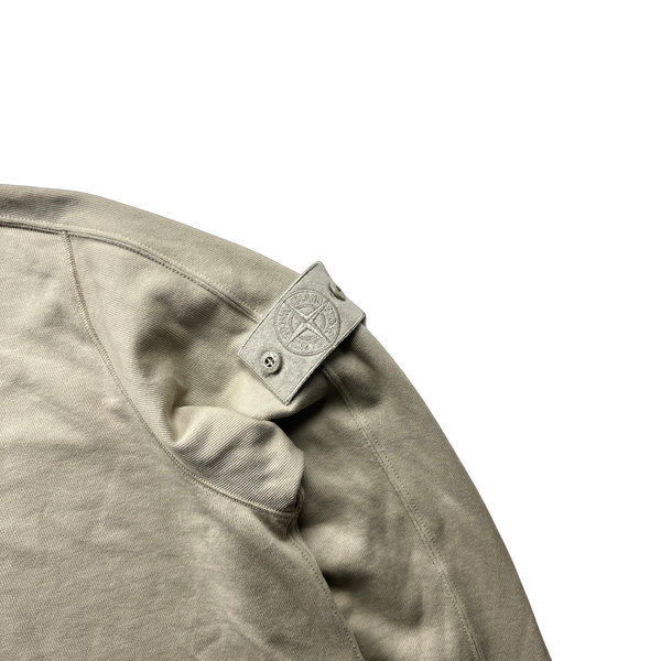 Stone Island 2024 Quarter Zip Ghost Piece Jumper - Large