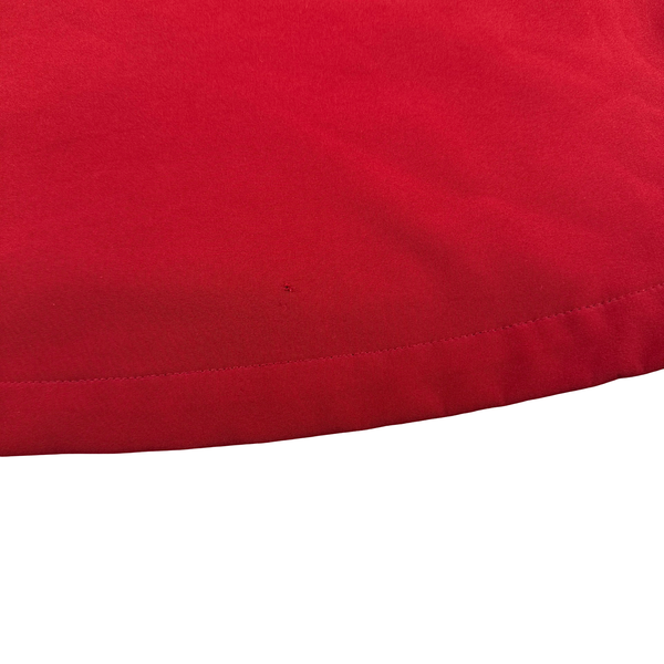 CP Company Red Soft Shell Hooded Zipped Jacket - Medium