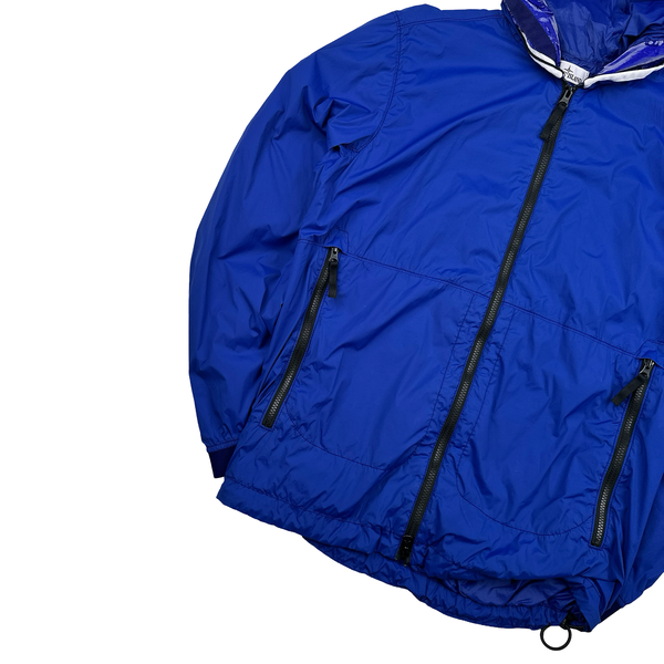Stone Island 2022 Blue Nylon Skin Touch TC Jacket - Large