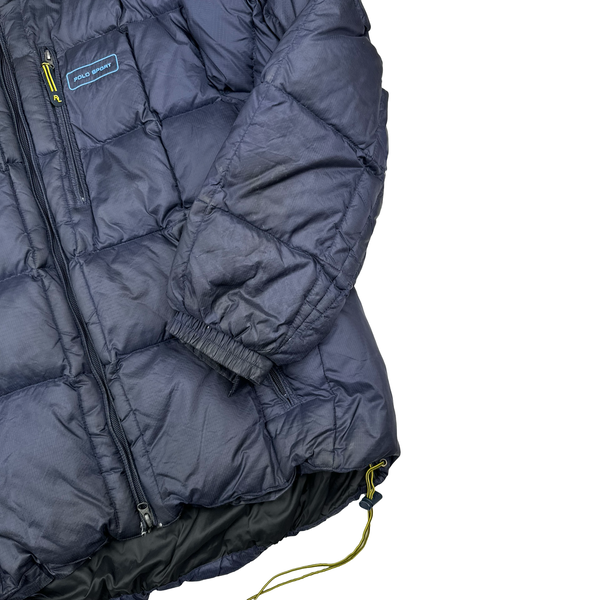 Ralph Lauren Polo Sport Navy Down Puffer Jacket - Large