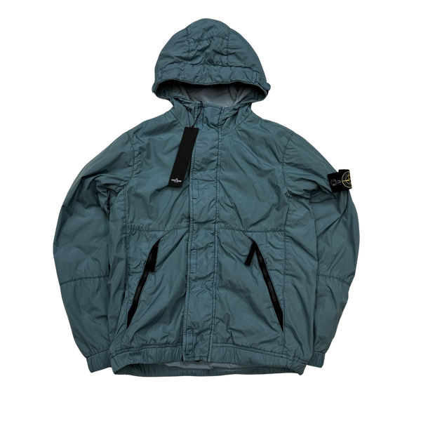 Stone Island 2019 Blue Crinkle Juniors Jacket - Age 10