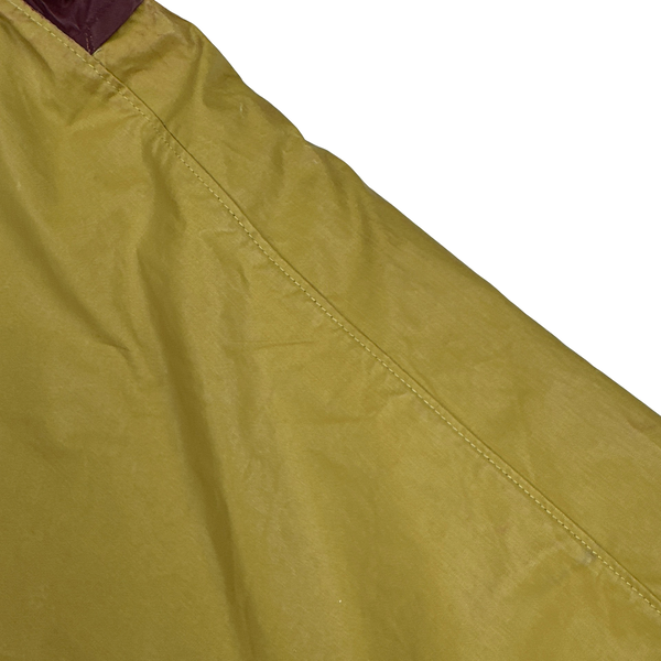 Stone Island 2019 Tela Placcata Resin Coated Bicolore Hooded Jacket - Medium
