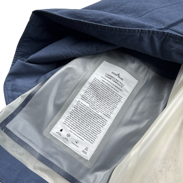 Stone Island 2022 Luminescent Poly Cover 40th Anniversary Jacket - Large