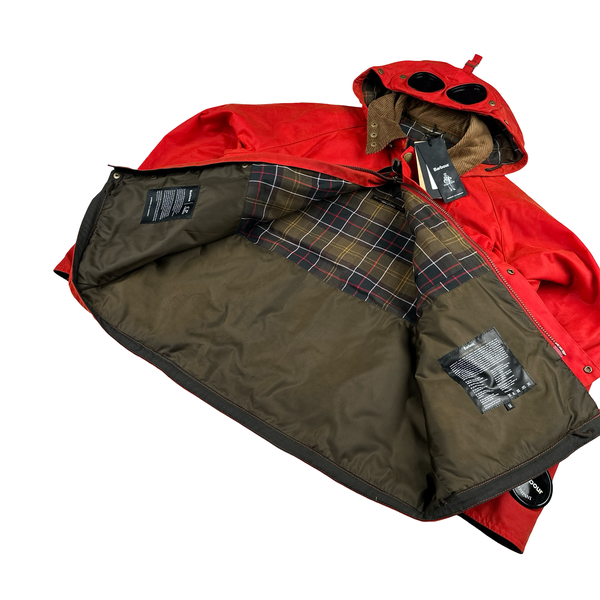 CP Company x Barbour Multi Pocket 500 Mille Waxed Jacket - Medium