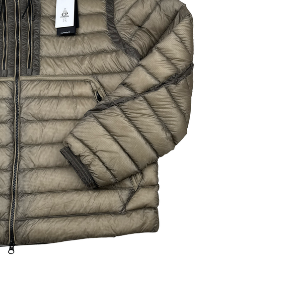 CP Company Beige DD Shell Goggle Jacket - XL