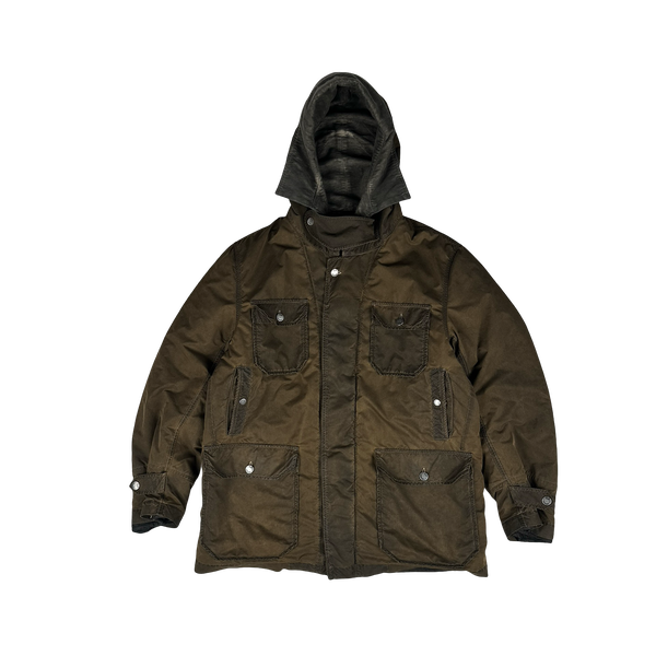 CP Company Rare Archive 2007 Brown Tinto Terra Multi Pocket Jacket - 3XL