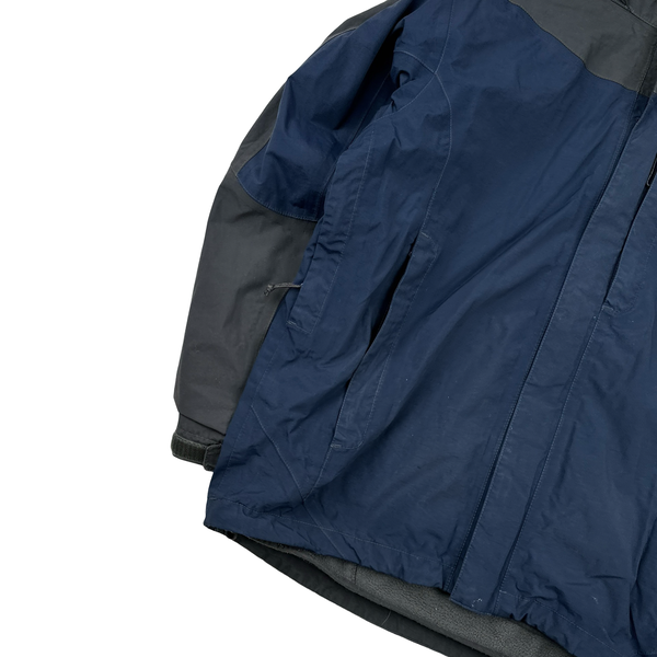 North Face 3 in 1 HyVent Fleece Lined Jacket - Large