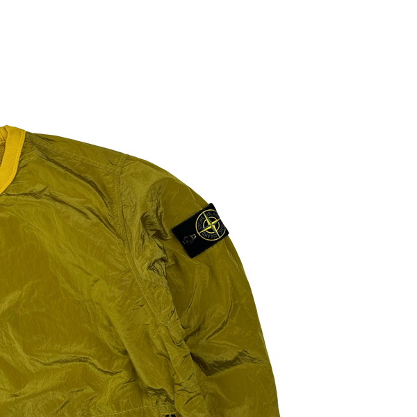Stone Island 2017 Yellow Nylon Metal Pullover Jumper - Small