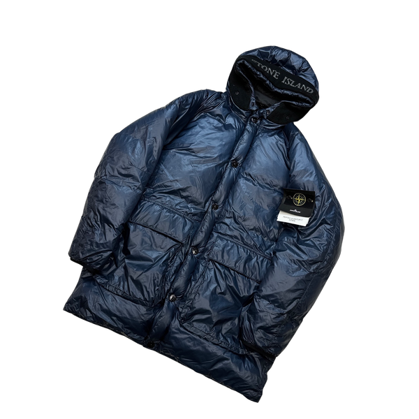 Stone Island Pertex Quantum Y Down Long Puffer - XL