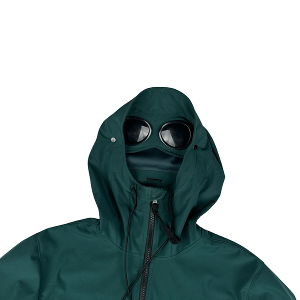 CP Company Jade Soft Shell Goggle Jacket - Medium