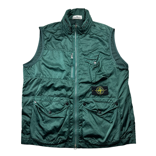 u⭐︎Acka tulle vest satin one-piece Acka. tulle vest satin one-piece