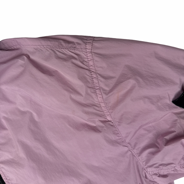 Stone Island 2020 Pink Crinkle Reps Bomber Jacket - Medium