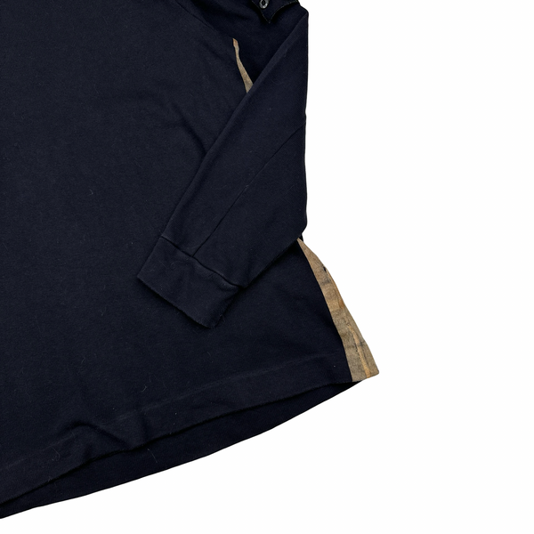 Stone Island 2002 Vintage Rubber Piping Crewneck - XL