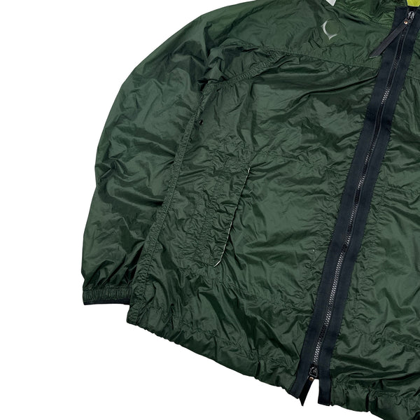 Ma Strum Green Lightweight Hooded Jacket - Large