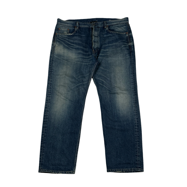 Saint Lauren Denim Blue Jeans - 40"