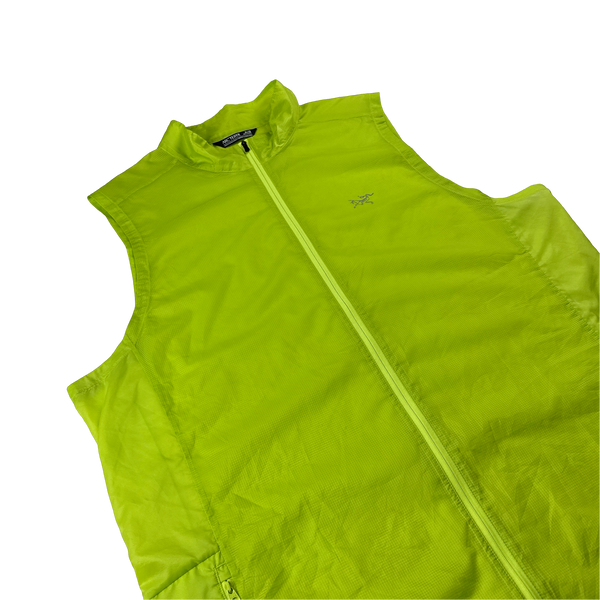 Arc'teryx Green Light Weight Rip Stop Zipped Vest - XL