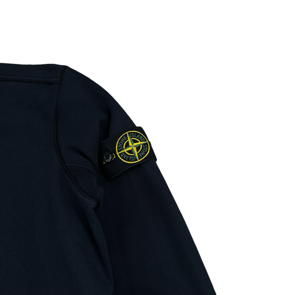 Stone Island 2019 Navy Crewneck Sweatshirt - Small