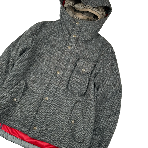 CP Company Grey MTP Liner Tweed Field Jacket - XL