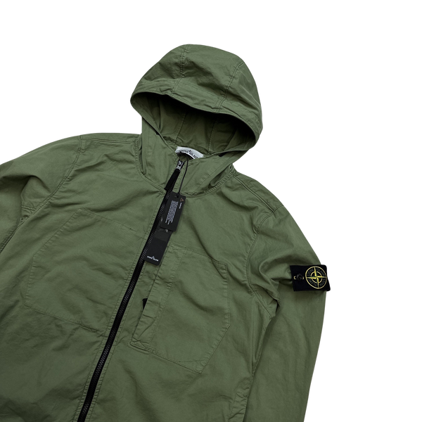 Stone Island 2023 Supima Cotton Twill Stretch TC Jacket - Small