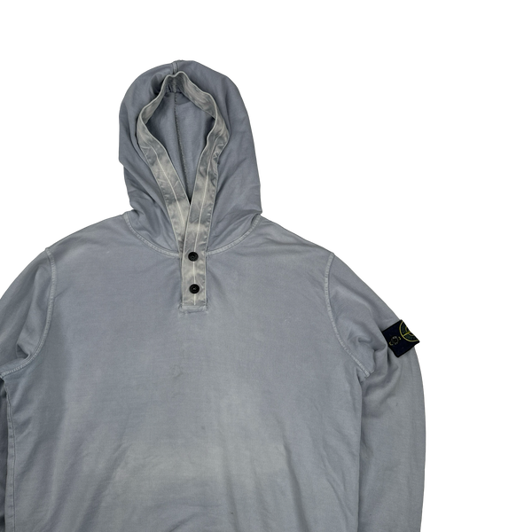 Stone Island 2013 Lilac Cotton Pullover Hoodie - Large