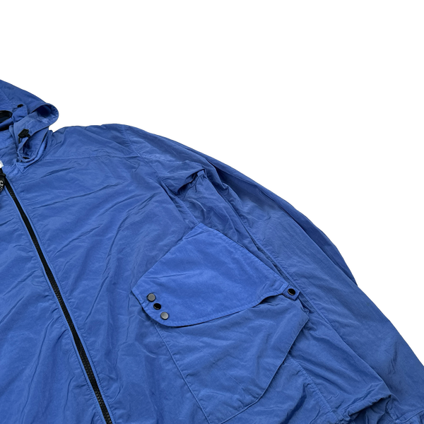 CP Company Blue Chrome R Goggle Jacket - XXL