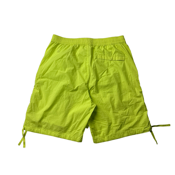 Stone Island 2016 Neon Yellow Cargo Shorts - 34"