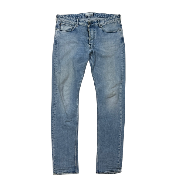 Stone Island 2015 Slim Fit Light Wash Denim Jeans - 34"