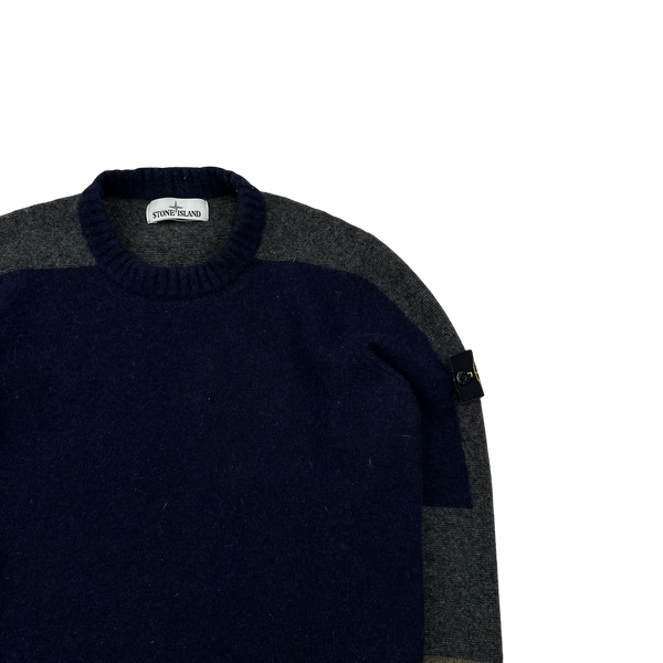 Stone Island 2016 Multi Colour Block Soft Knit - Medium