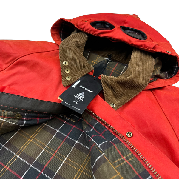 CP Company x Barbour Multi Pocket 500 Mille Waxed Jacket - XL