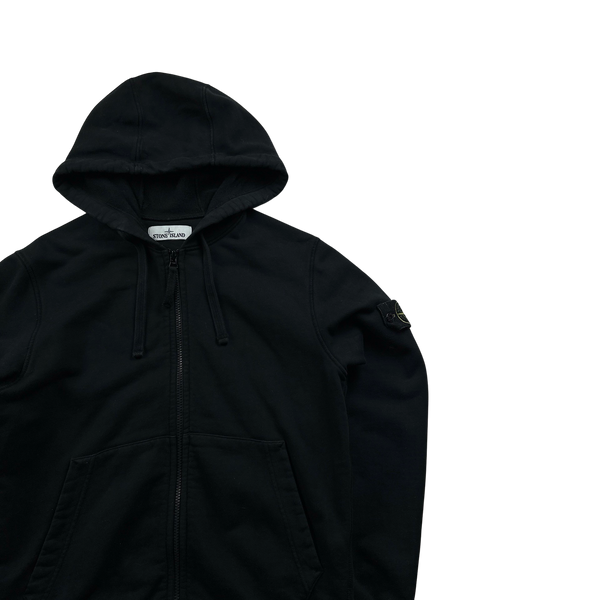 Stone Island 2020 Small Cotton Zipped Hoodie - Small
