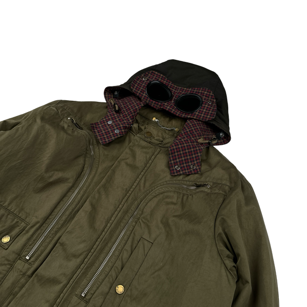 CP Company 2010 Tempo Performance Plaid Goggle Jacket - XL
