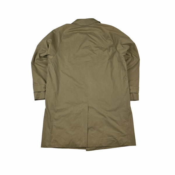 Burberry Nova Check Lined Tan Trench Coat - XL