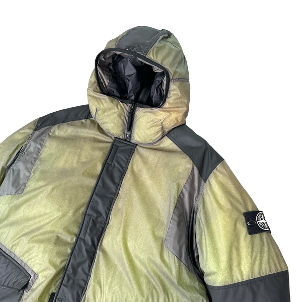Stone Island 2016 Resin-T Shell Down Ice Jacket - 3XL