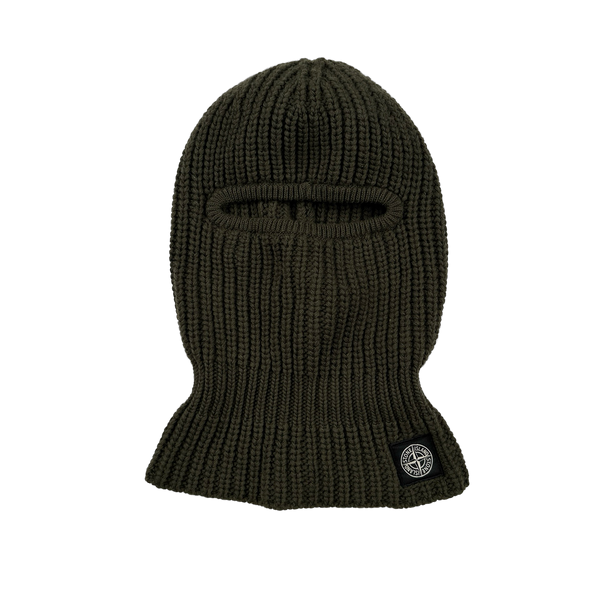 Stone Island 2020 Khaki Wool Balaclava