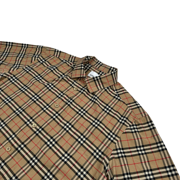 Burberry Nova Check Button Up Shirt - Large