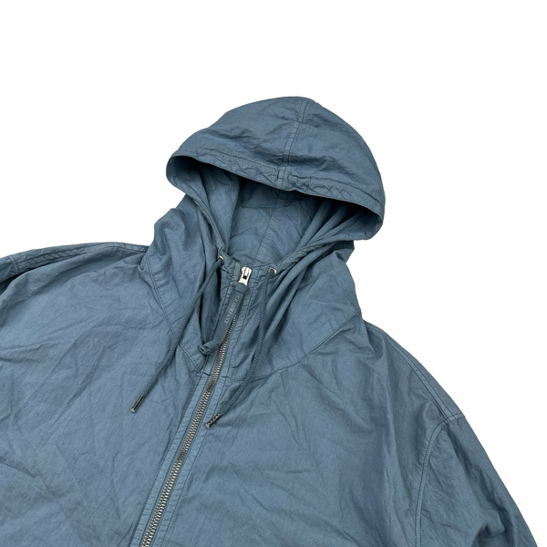 CP Company Light Blue Windbreaker Jacket - Large