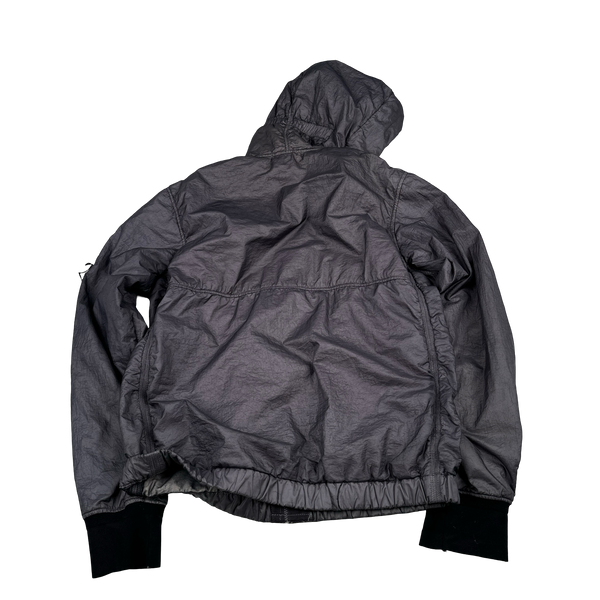 Stone Island 2008 Charcoal Hyper Light Mesh Badge Jacket - XL