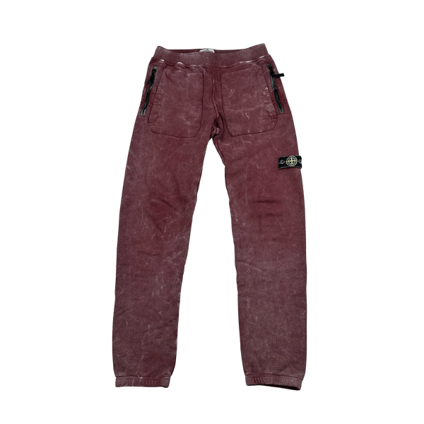 Stone Island 2020 Purple Junior Frost Cargo Joggers - Age 14