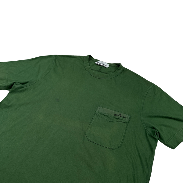 Stone Island 2015 Green Short Sleeve T Shirt - XL